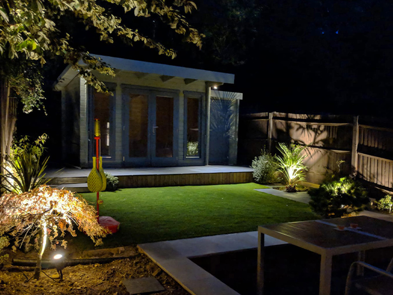 anti glare garden lighting in norfolk