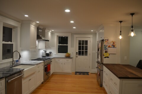 kitchen lighting electrician in norfolk