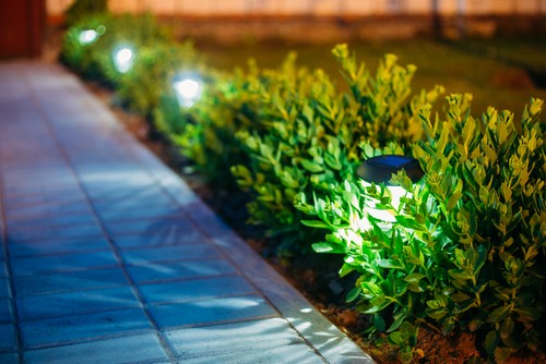 garden lighting electrician in norfolk